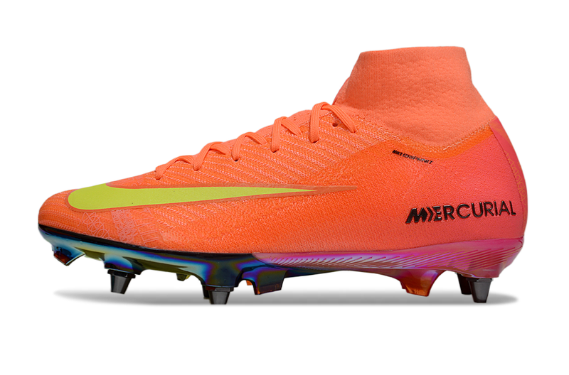 Chuteira Nike Zoom Mercurial SuperFly 10 Elite SG - Laranja
