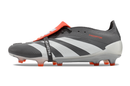Chuteira Adidas Predator Elite Tongue FG - Cinza e Branca