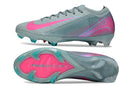 Chuteira Nike AIR Zoom Mercurial Vapor 16 Elite FG - Azul e Rosa