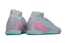 Chuteira Nike Air Zoom Mercurial Superfly 10 Elite  IC - Azul e Rosa