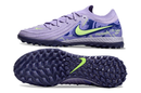 Chuteira Society Nike Phantom GX II TF - Roxa e Verde